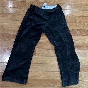 Nike Black Corduroy Relaxed Fit Pants
